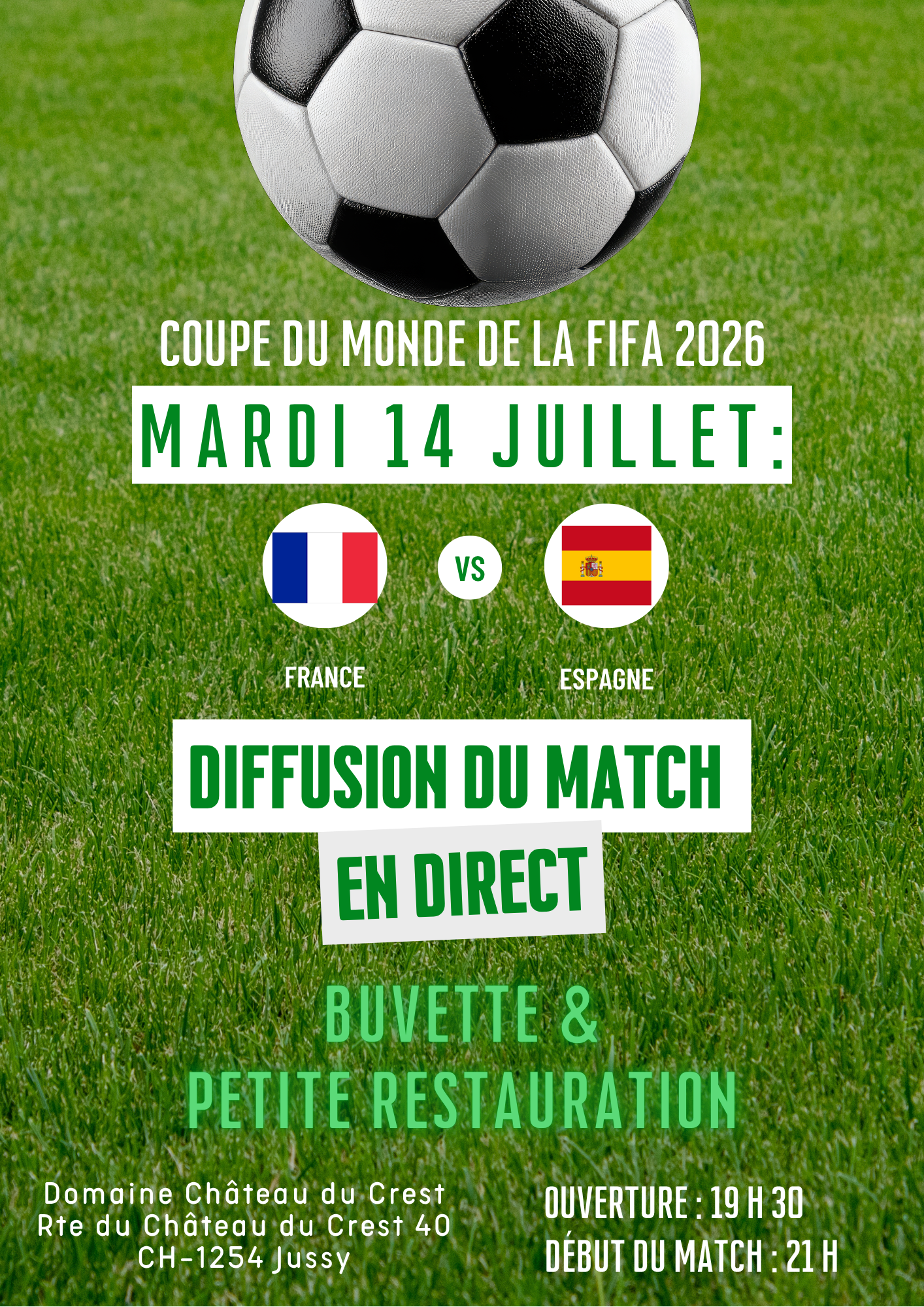 Mardi 14 Juillet 2026